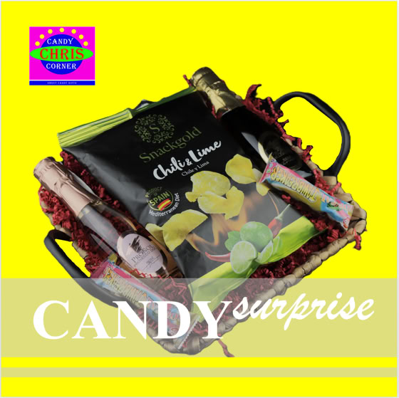 Candy surprise. Een verrassingsschaal voor 18-plus lekkerbekken.