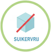 suikervrij-icoon-in ronde-cirkel